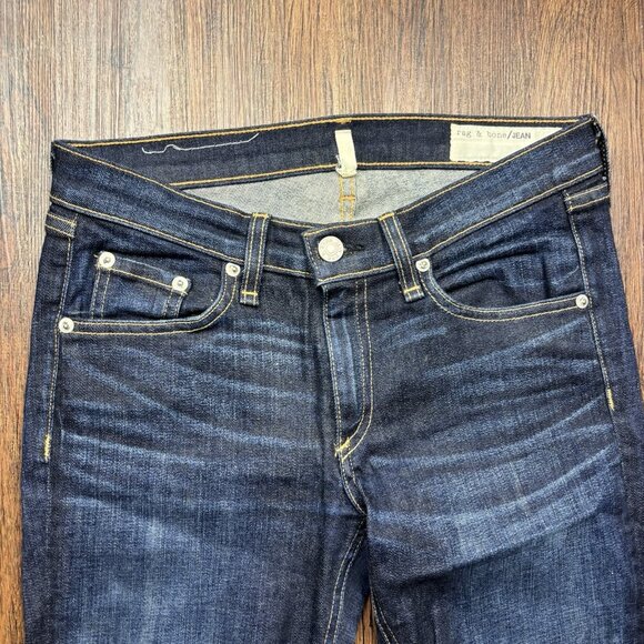 rag & bone Jean Skinny Jeans Dark Wash Women’s 27 - Picture 3 of 12